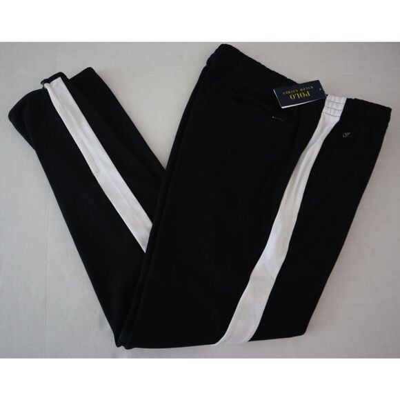 Polo Ralph Lauren Men's Sz Medium Black Soft Cotton Active Jogger Pants - Picture 10 of 16